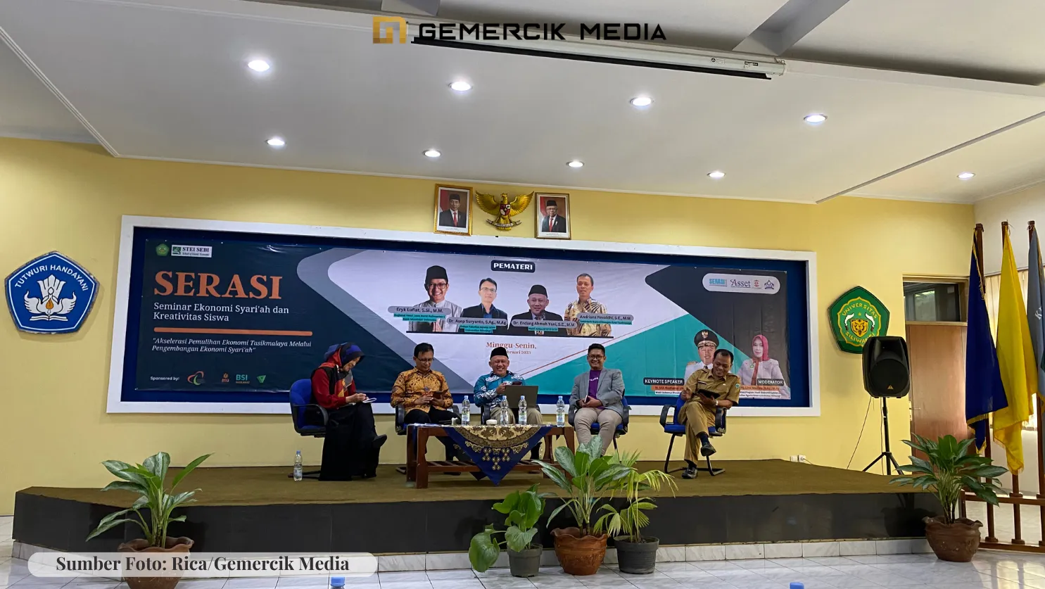 Hima Eksyar Unsil Adakan Seminar Kolaborasi Guna Pulihkan Ekonomi Tasikmalaya Seminar Hima Eksyar