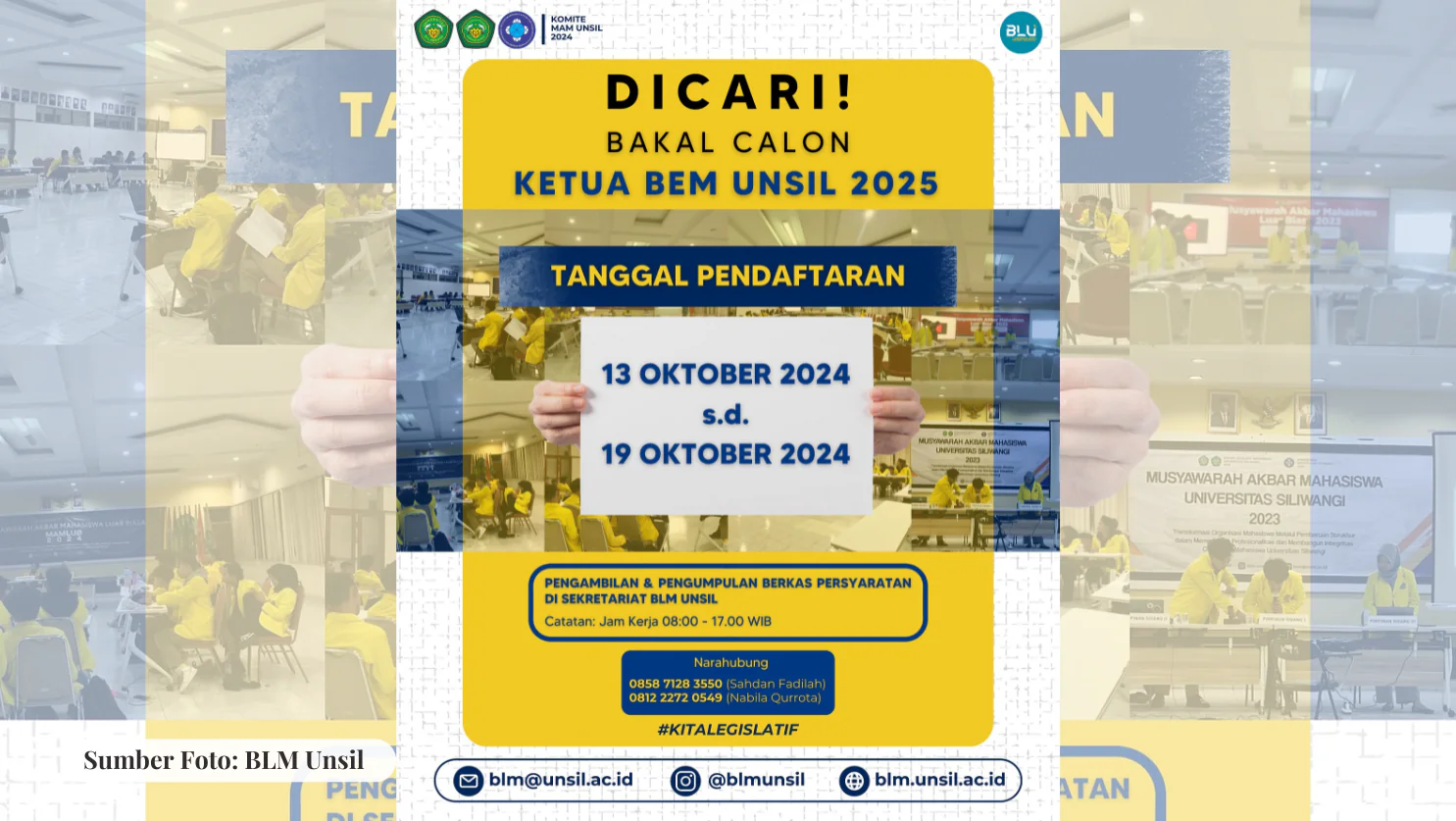 Pendaftaran Bakal Calon Ketua BEM Unsil 2025 Dibuka IMG 7713 1