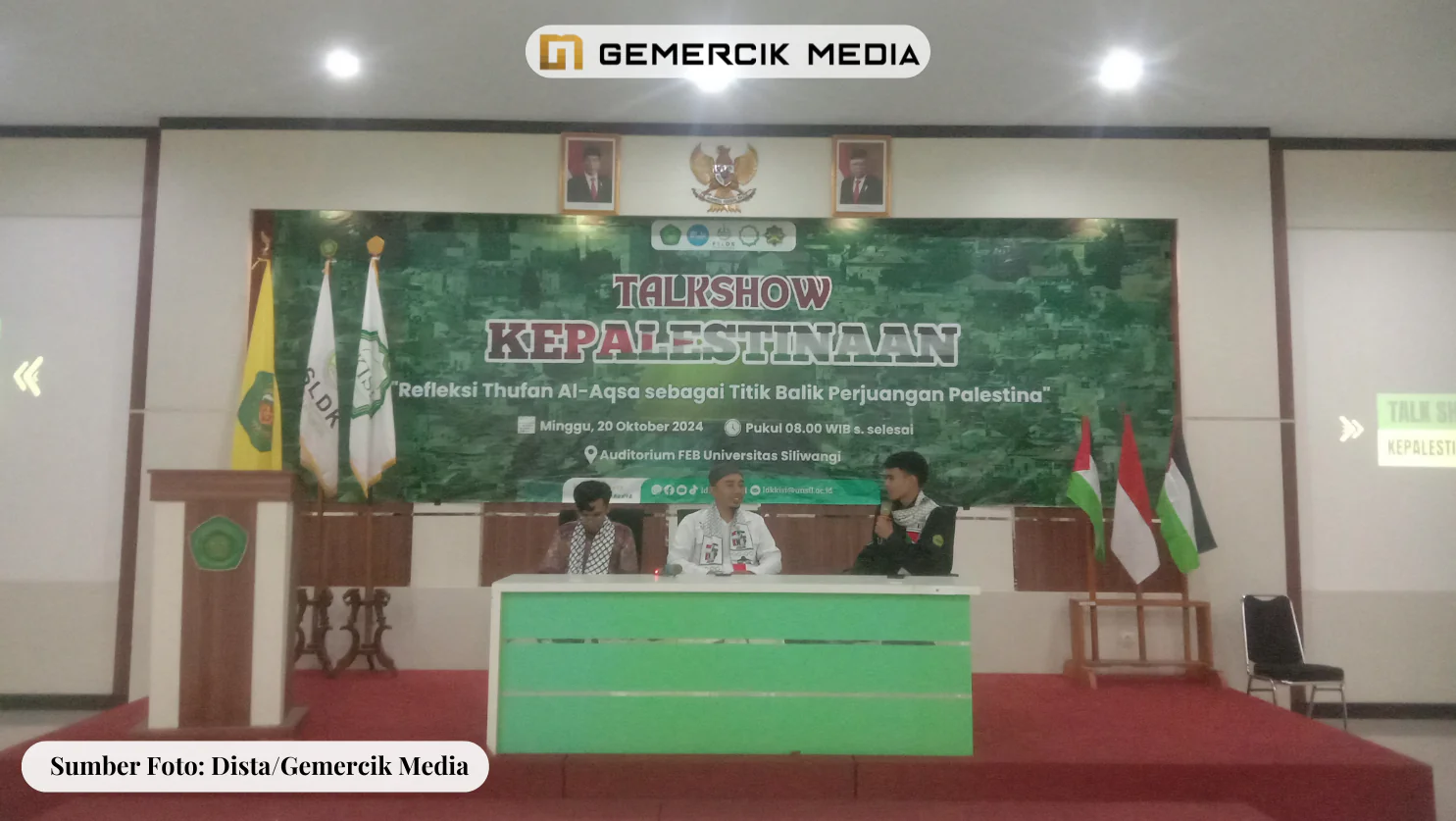 LDK KISI Unsil Gelar Talkshow Kepalestinaan Sumber Foto John Gemercik Media 20241021 102621 0000 1